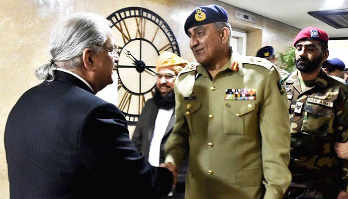 سینٹ میں آرمی چیف کی بریفنگ