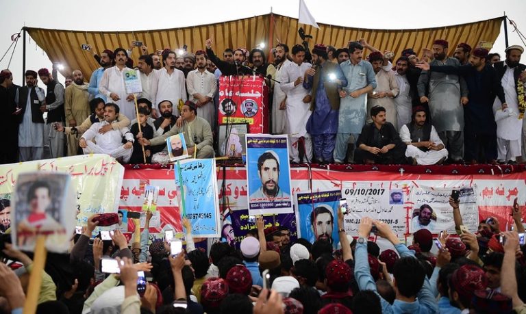 پشاورمیں پشتون تحفظ تحریک کاکامیاب جلسہ